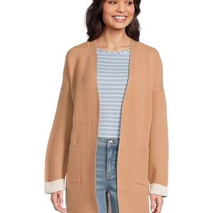 Nic & Zoe Sunset Breeze Reversible Knit Jacket / Size S / MSRP $198 / NWT